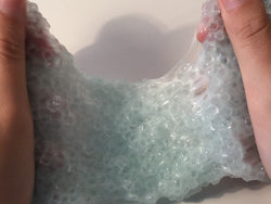 Cotton Candy Slush Puppy (Clear Based Slime) (8 oz)